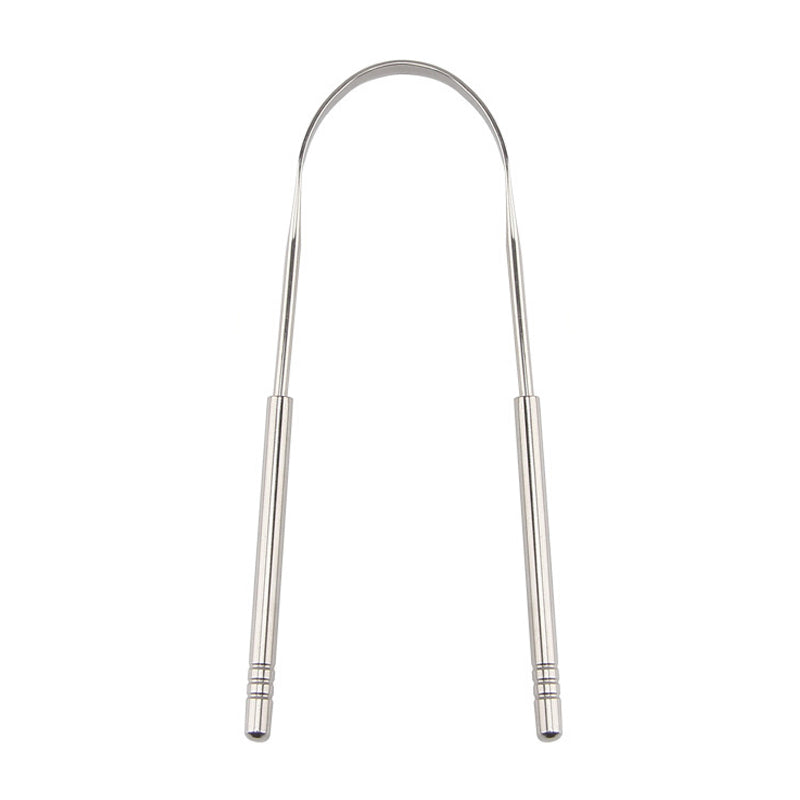1PC Stainless Steel Tongue Cleaning Scraper