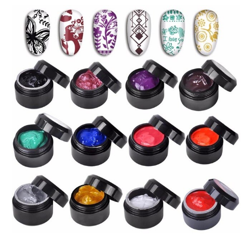 Nail Stamping Polish Gel Kit iciCosmetic