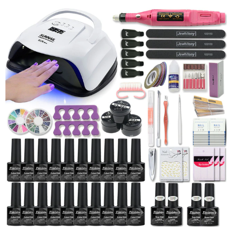 Professional Poly Gel Nail Set (Full Kit)