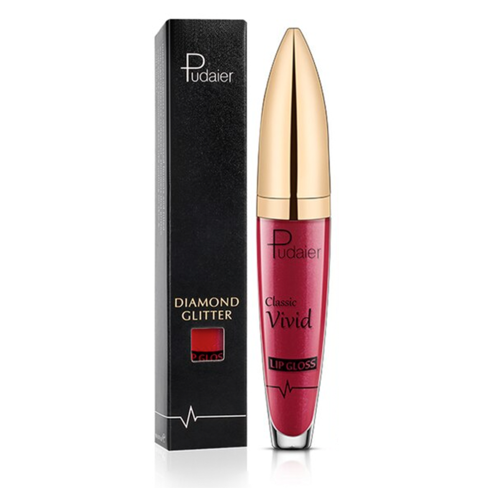 Diamond Lip Gloss Waterproof Long Lasting Glitter Lipstick