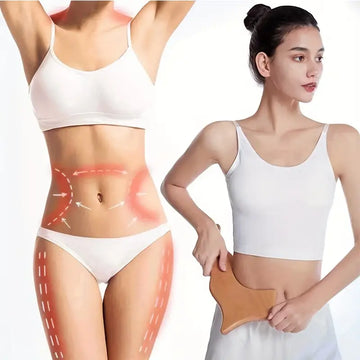 Wooden Gua Sha Anti Cellulite Massage Tool