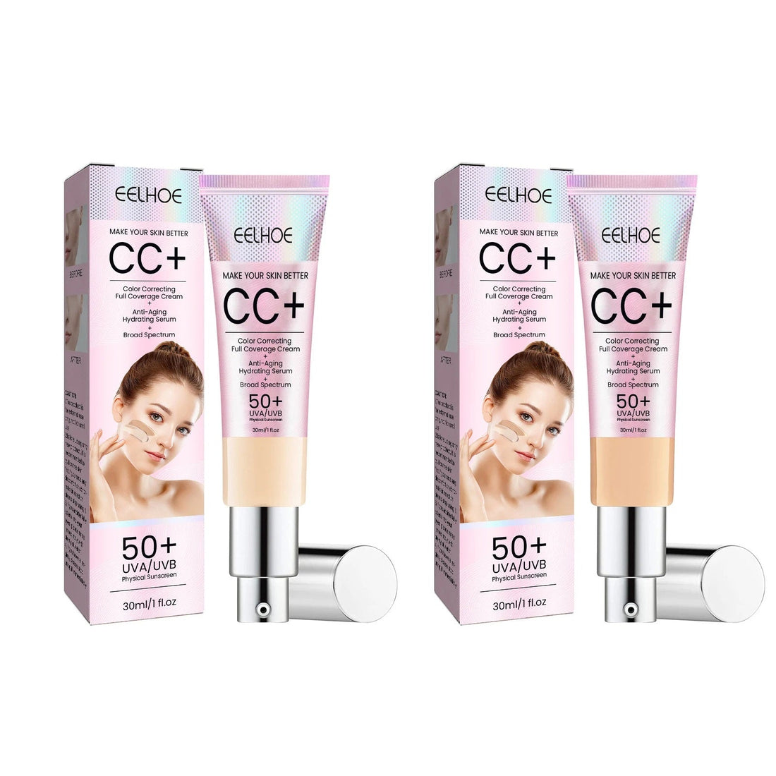 CC Foundation – Waterproof Brightening and Long-Lasting Concealer