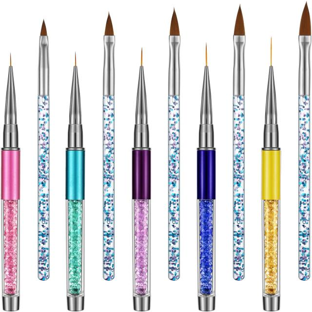 12 Pcs nail art brush set iciCosmetic