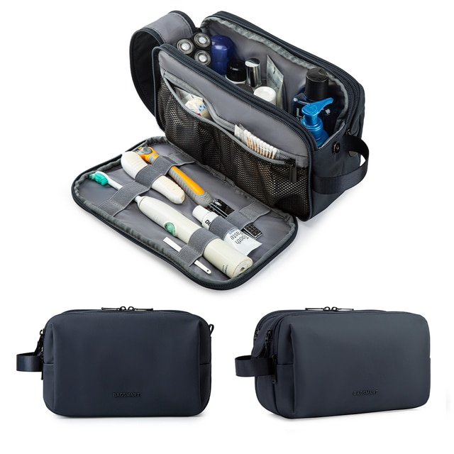 Toiletry travel cosmetic bag for men & women
