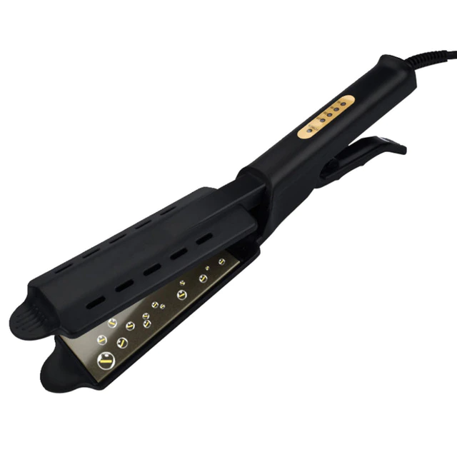 Ceramic tourmaline ionic flat iron hair straightener iciCosmetic