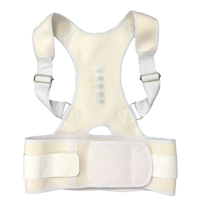 Magnetic therapy posture corrector