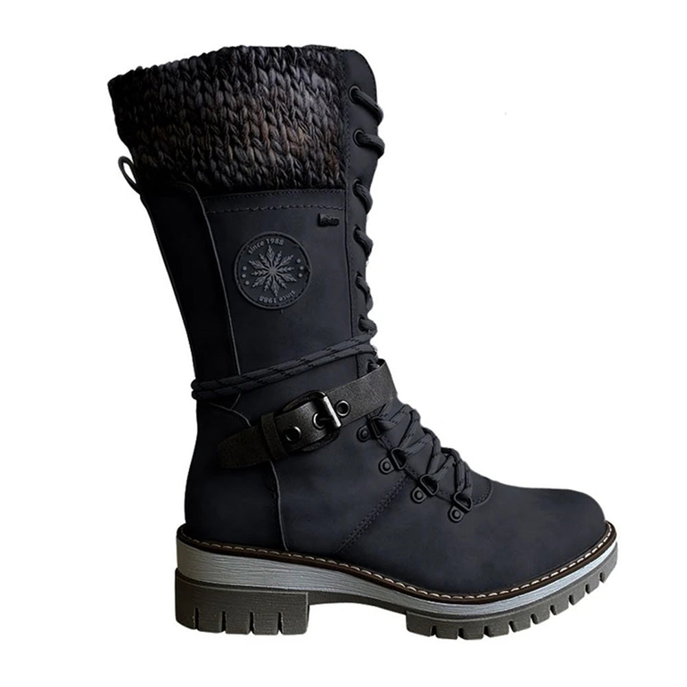Women's mid-calf waterproof winter boots