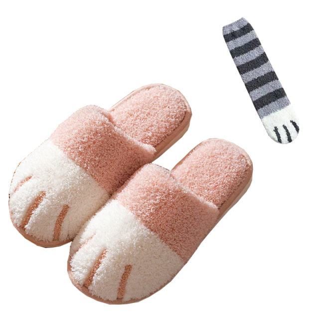 Memory foam women’s slippers & socks