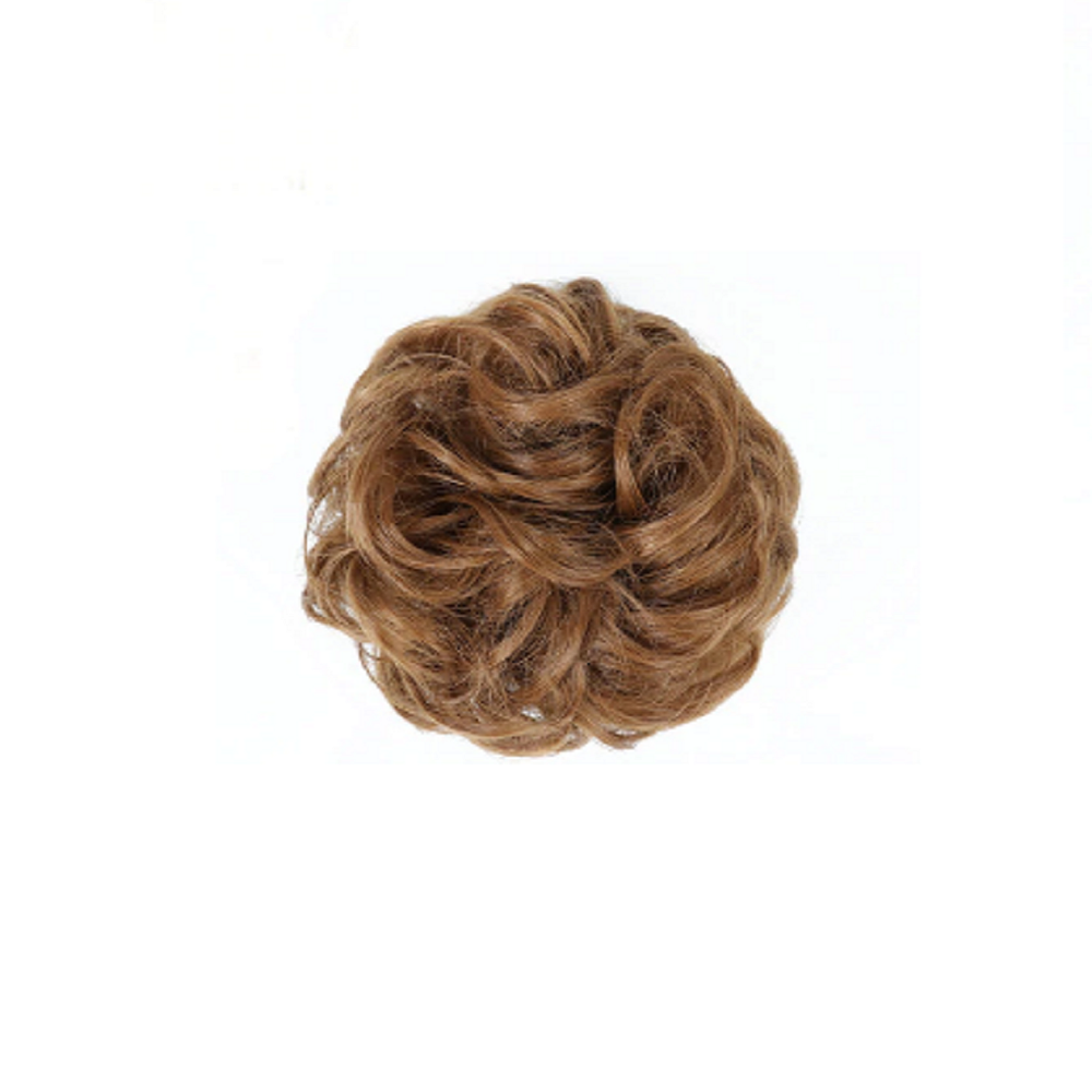 messy hair bun