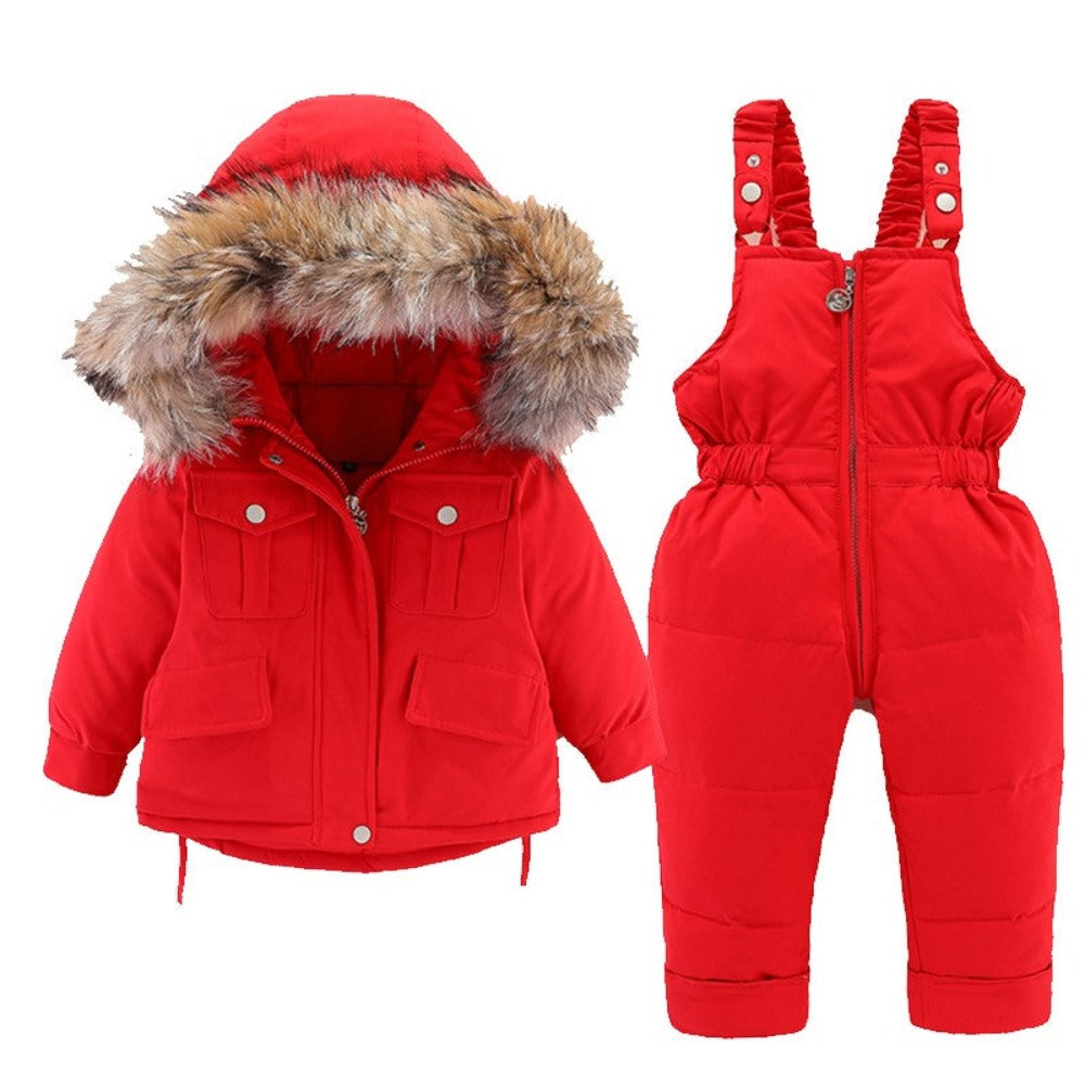 2pcs jacket and jumpsuit for children