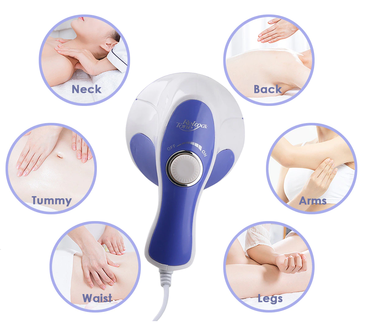 Body Massager Relax Spin Tone Device