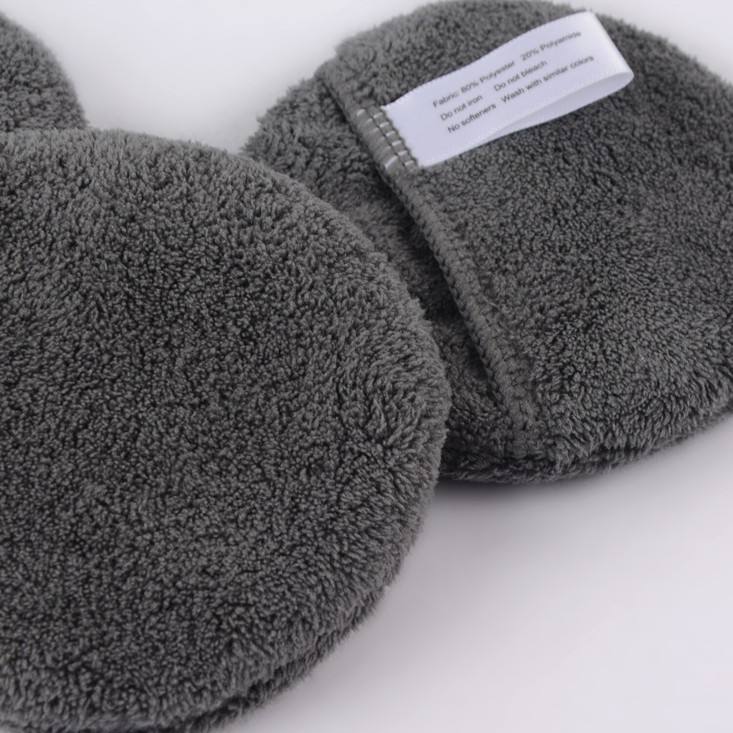 Microfiber reusable makeup remover pads face