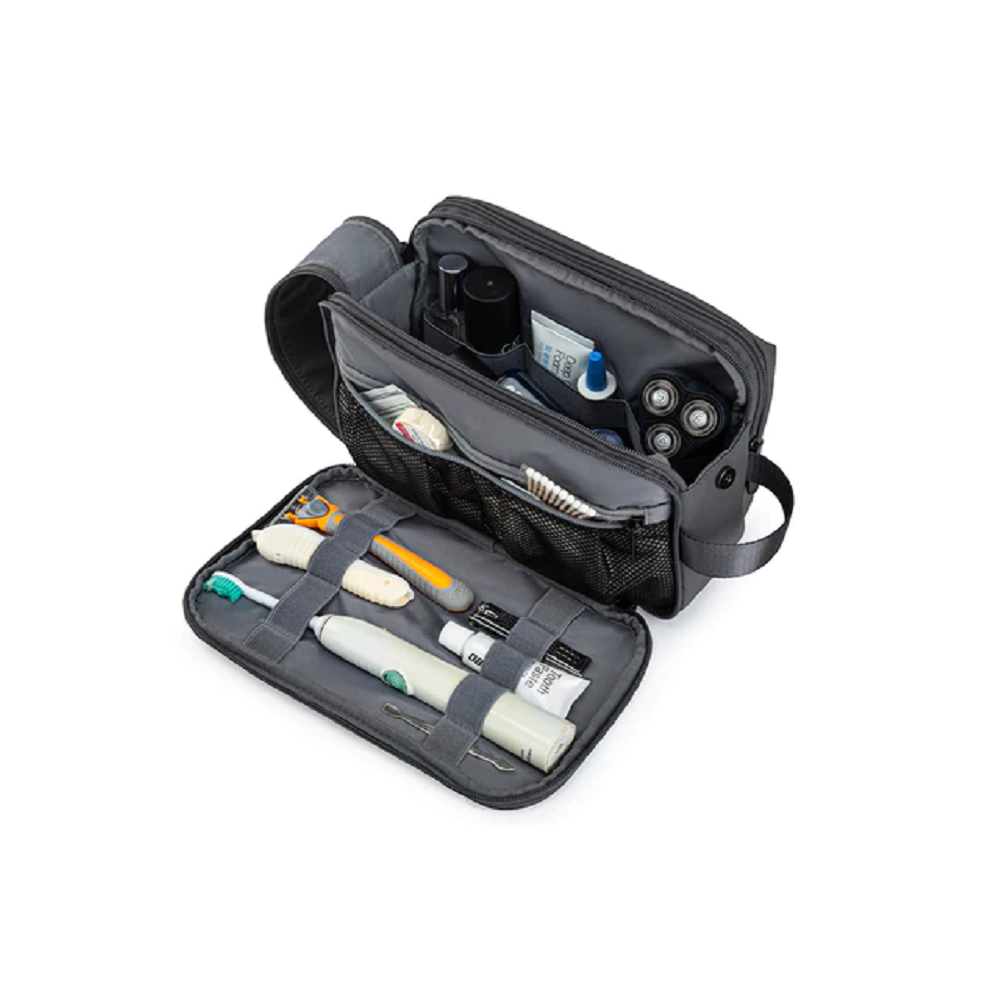 Toiletry travel cosmetic bag for men & women