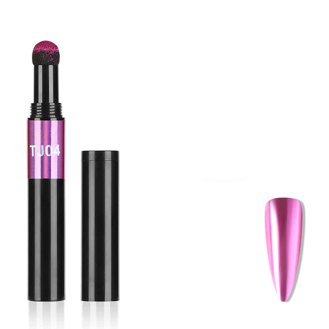 Nail art glitter mirror powder magic pen iciCosmetic
