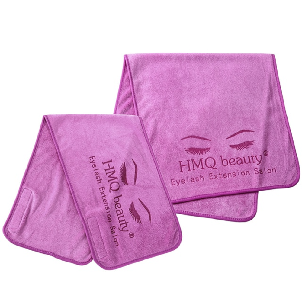 Reusable soft pillow towel hair caps SPA makeup accessories