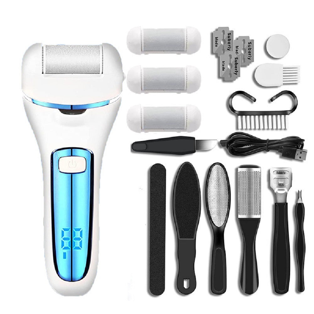 Electric Foot File Callus Remover Pedicure Tools Foot Care Kit