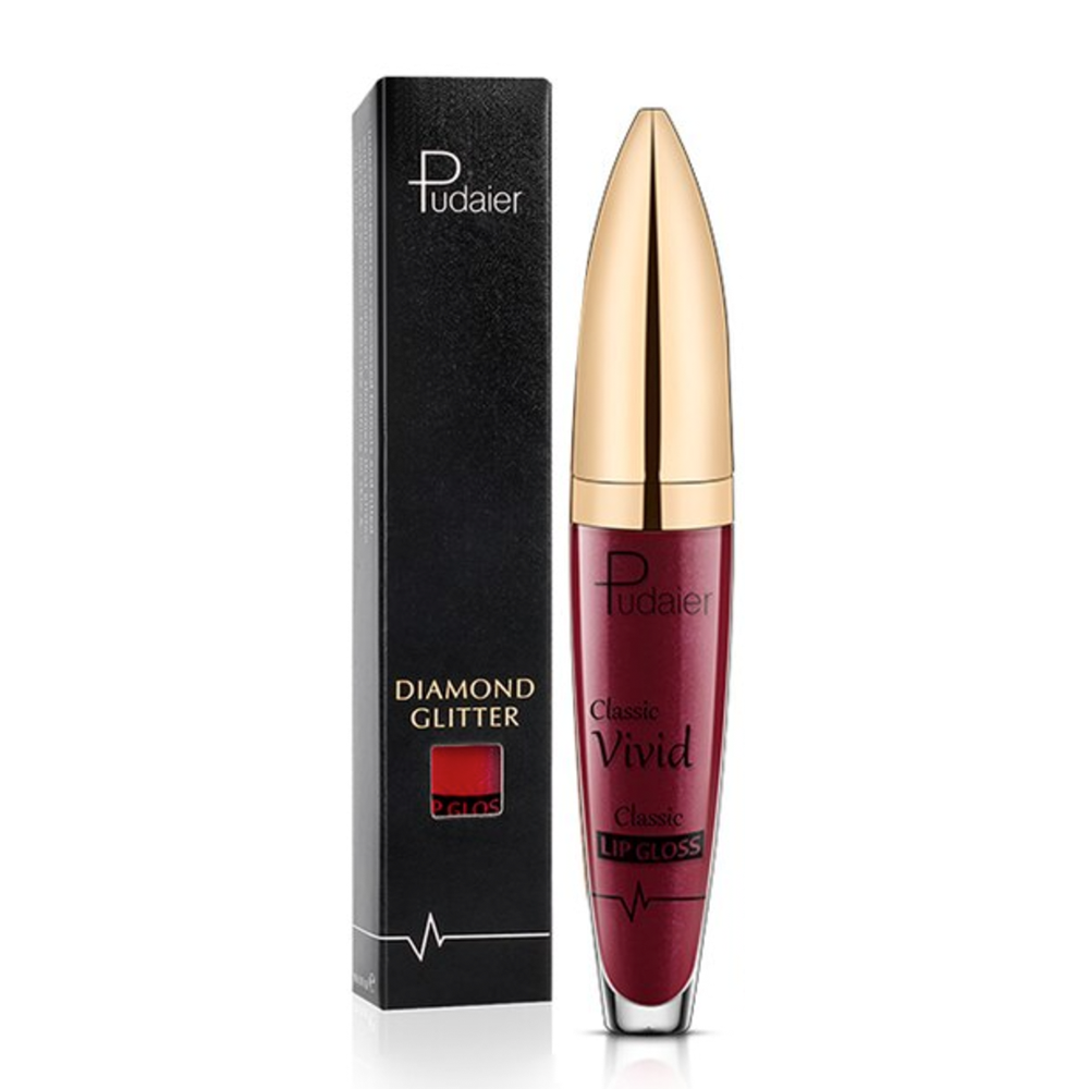 Diamond Lip Gloss Waterproof Long Lasting Glitter Lipstick
