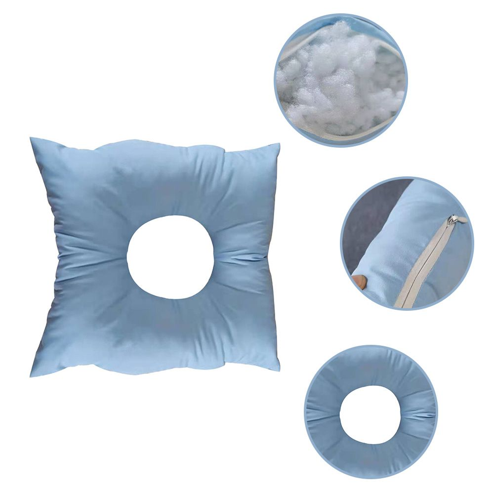 Massage Pillow Face With Hole Square Back Neck Rest Spa Bed Table