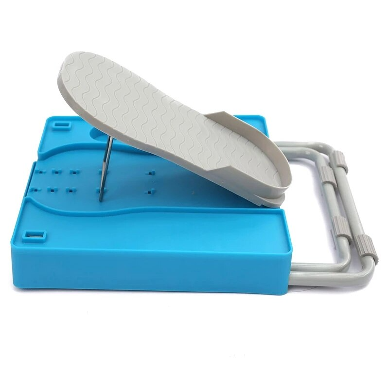 Pedicure foot rest with LED magnifier & drying fan