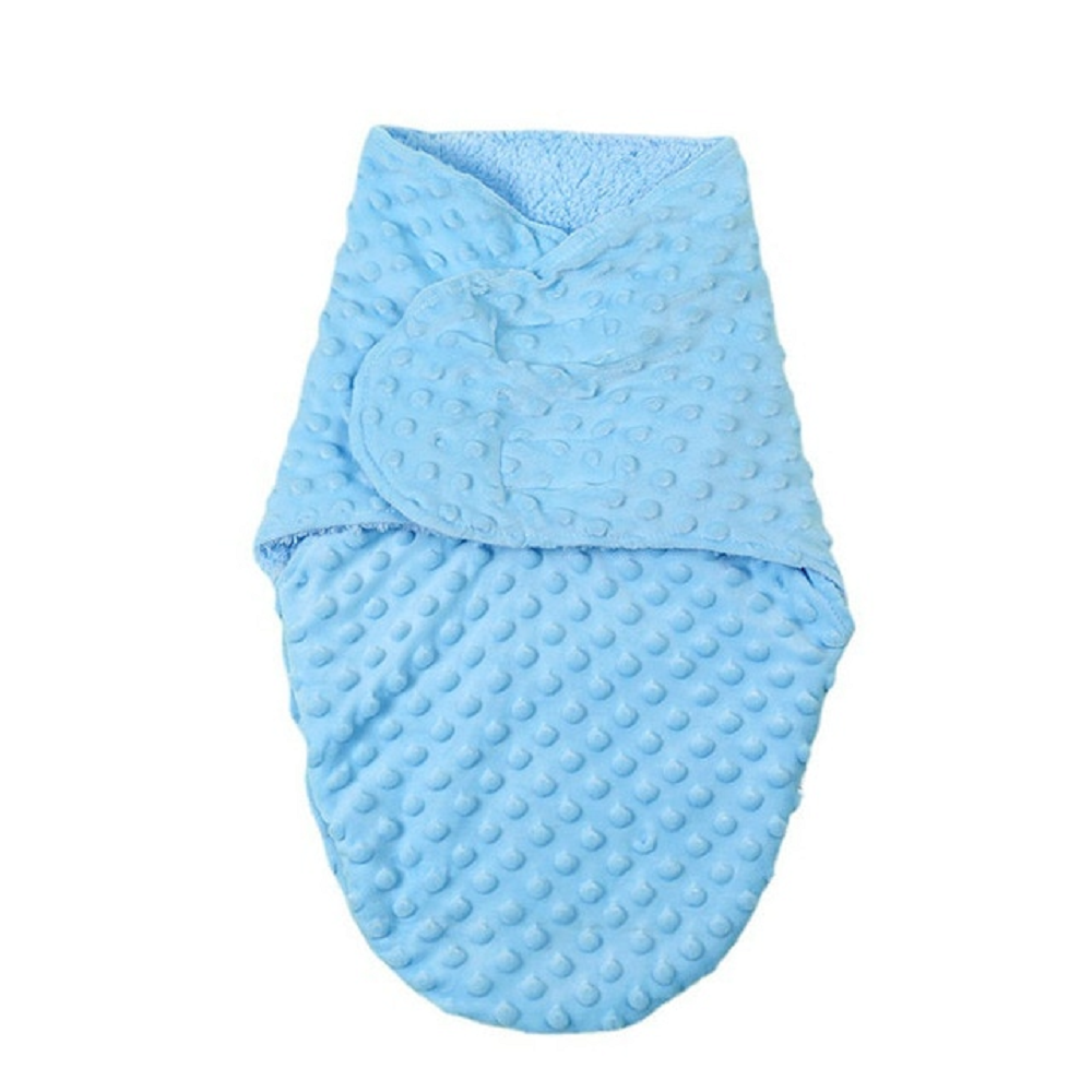 Newborn wrap swaddle warm soft fleece blanket