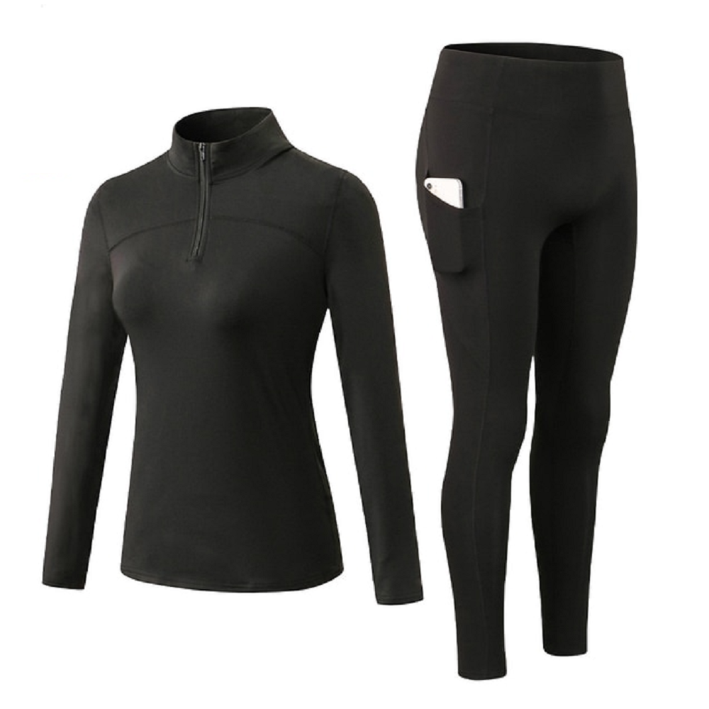 Winter women's thermal underwear sets