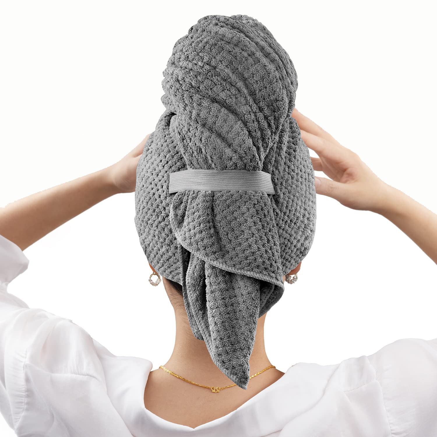 Large Microfiber Hair Towel