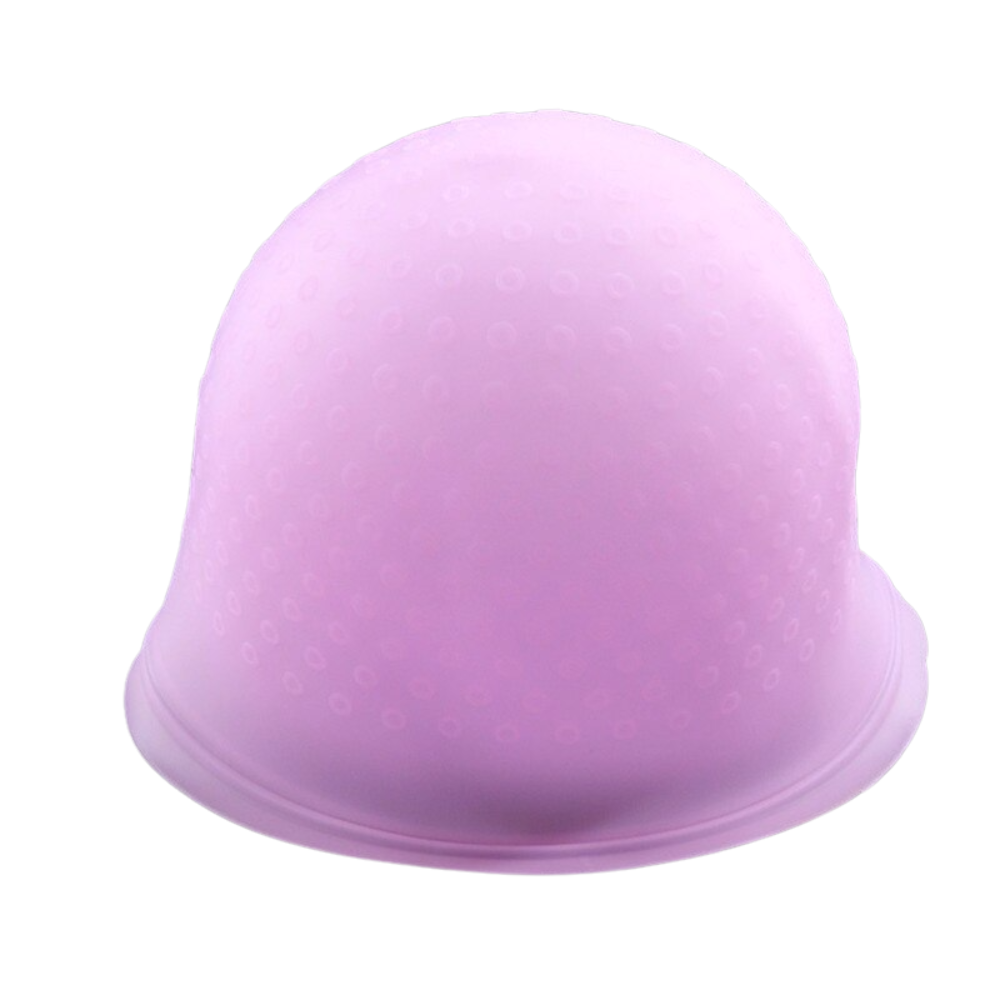 Reusable silicone hair colouring highlighting cap hair dyeing cap