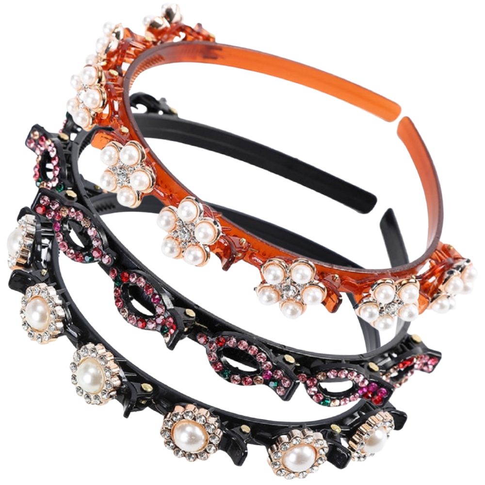 Girls princess hairstyle hairpin headband