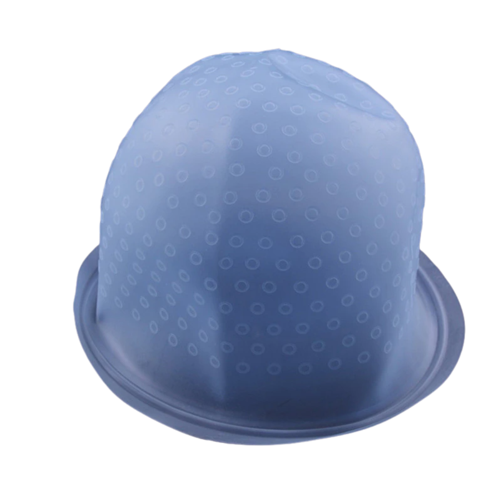 Reusable silicone hair colouring highlighting cap hair dyeing cap