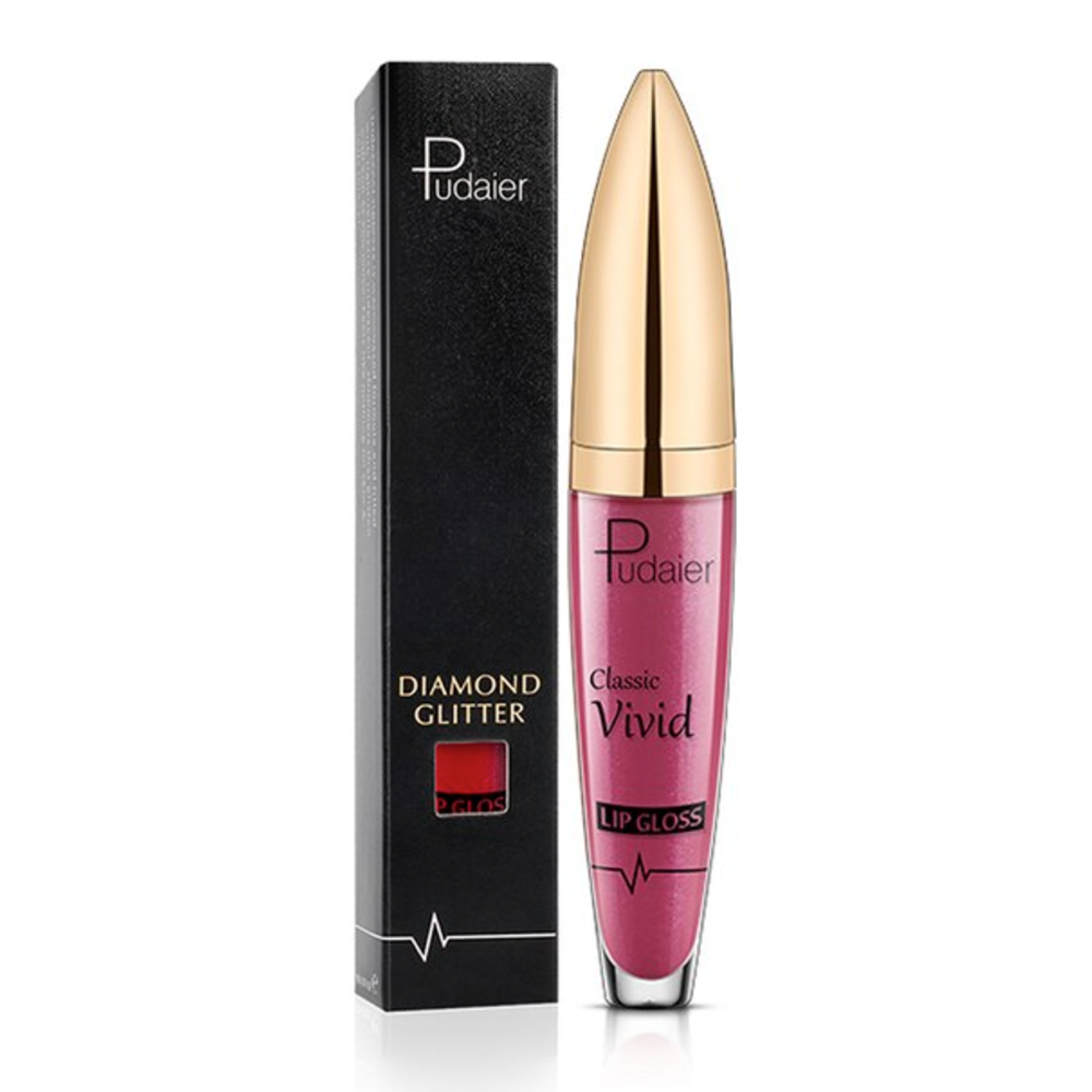 Diamond Lip Gloss Waterproof Long Lasting Glitter Lipstick
