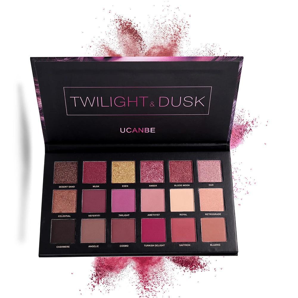 Twilight & Dusk 18 Colors Eye Shadow Set iciCosmetic