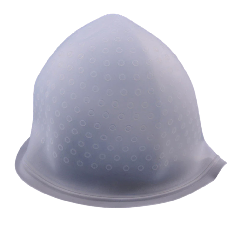 Reusable silicone hair colouring highlighting cap hair dyeing cap