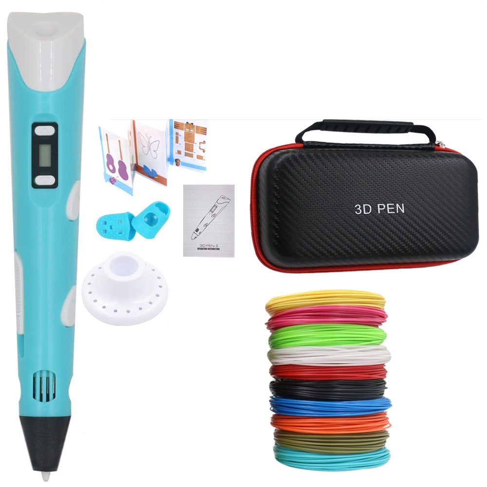 3D Printing Pen DIY Drawing Pen with 200M PLA Filament Kids Gift