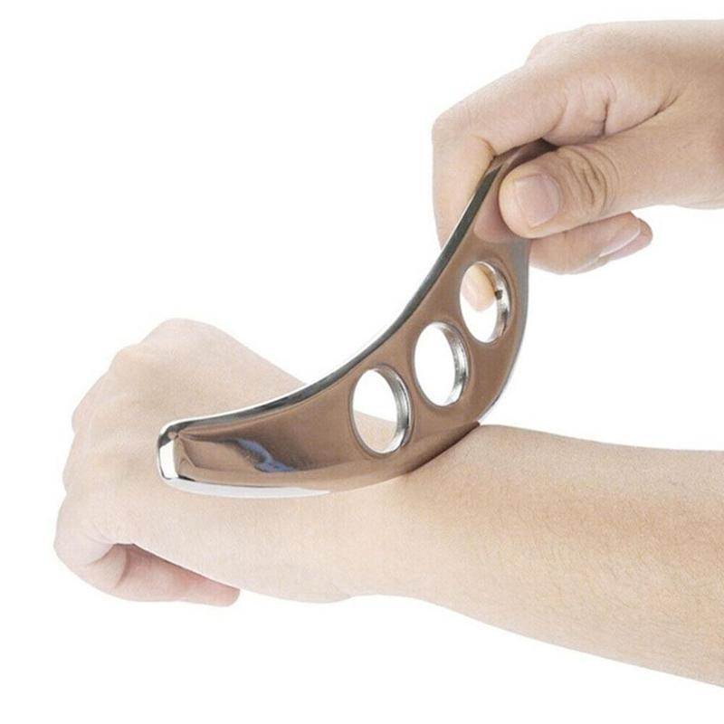 Stainless steel gua sha tool scraping massage