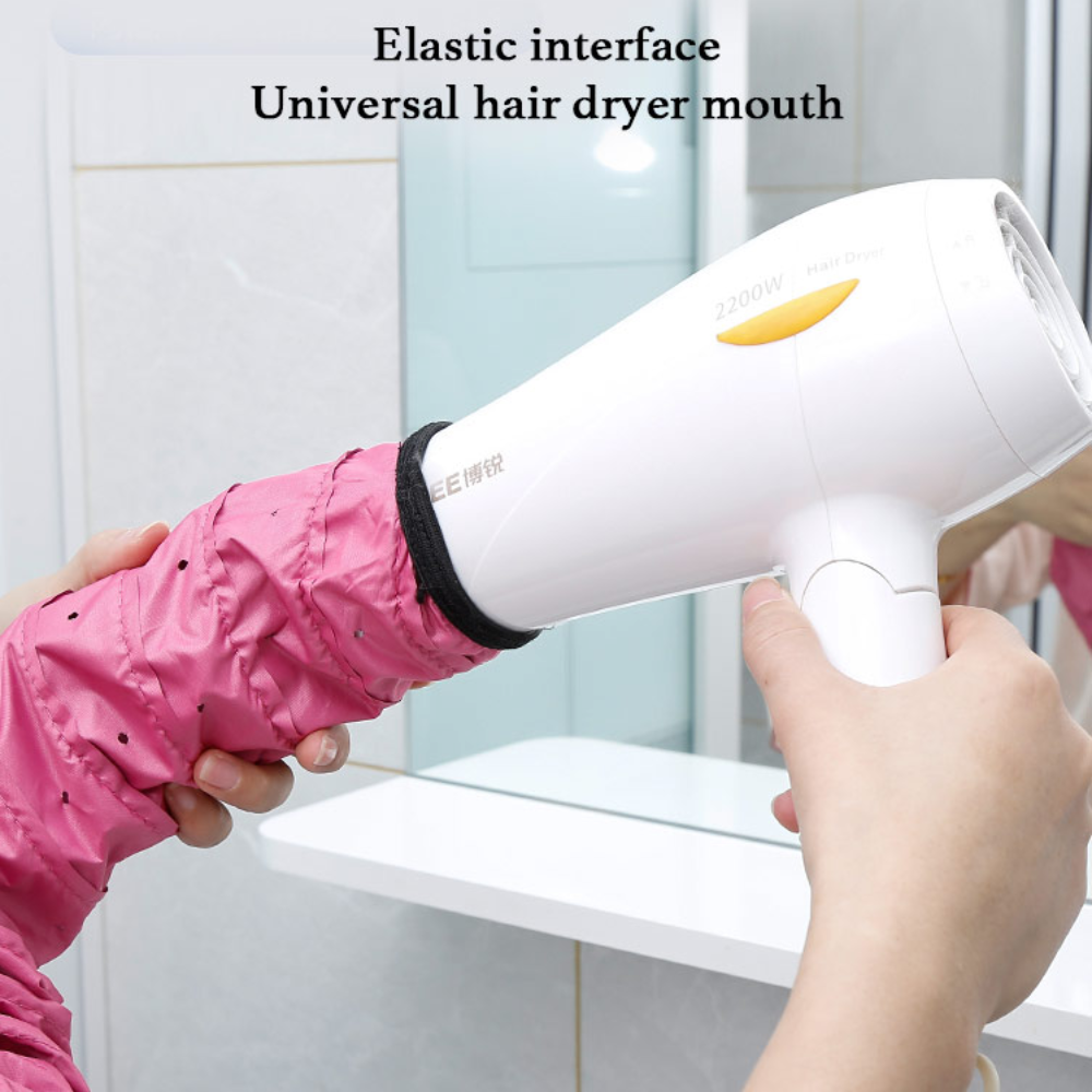 Hair steamer hair dryer cap hair care set