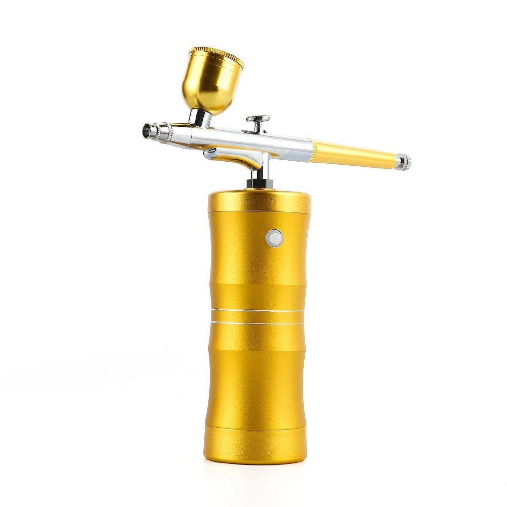 Mini Air Compressor Airbrush For Nail Art Tattoo Spray Kit