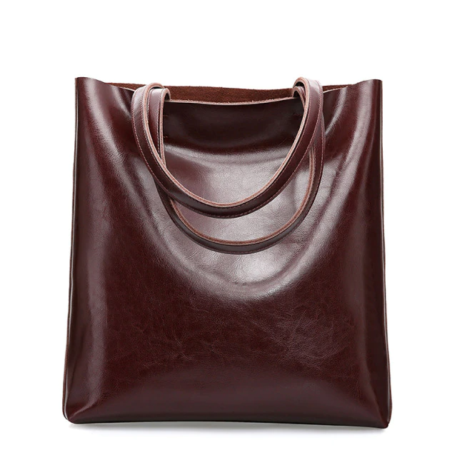 Vintage genuine leather hand & shoulder bags