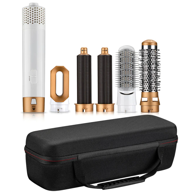 5 In 1 Hair Blower Brush Hot Air Styler Comb Curling Iron