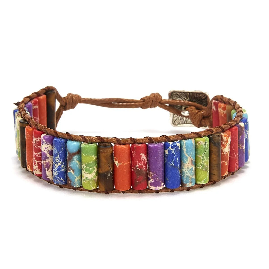 Natural Stone Braided chakra Bracelet for Men & Women