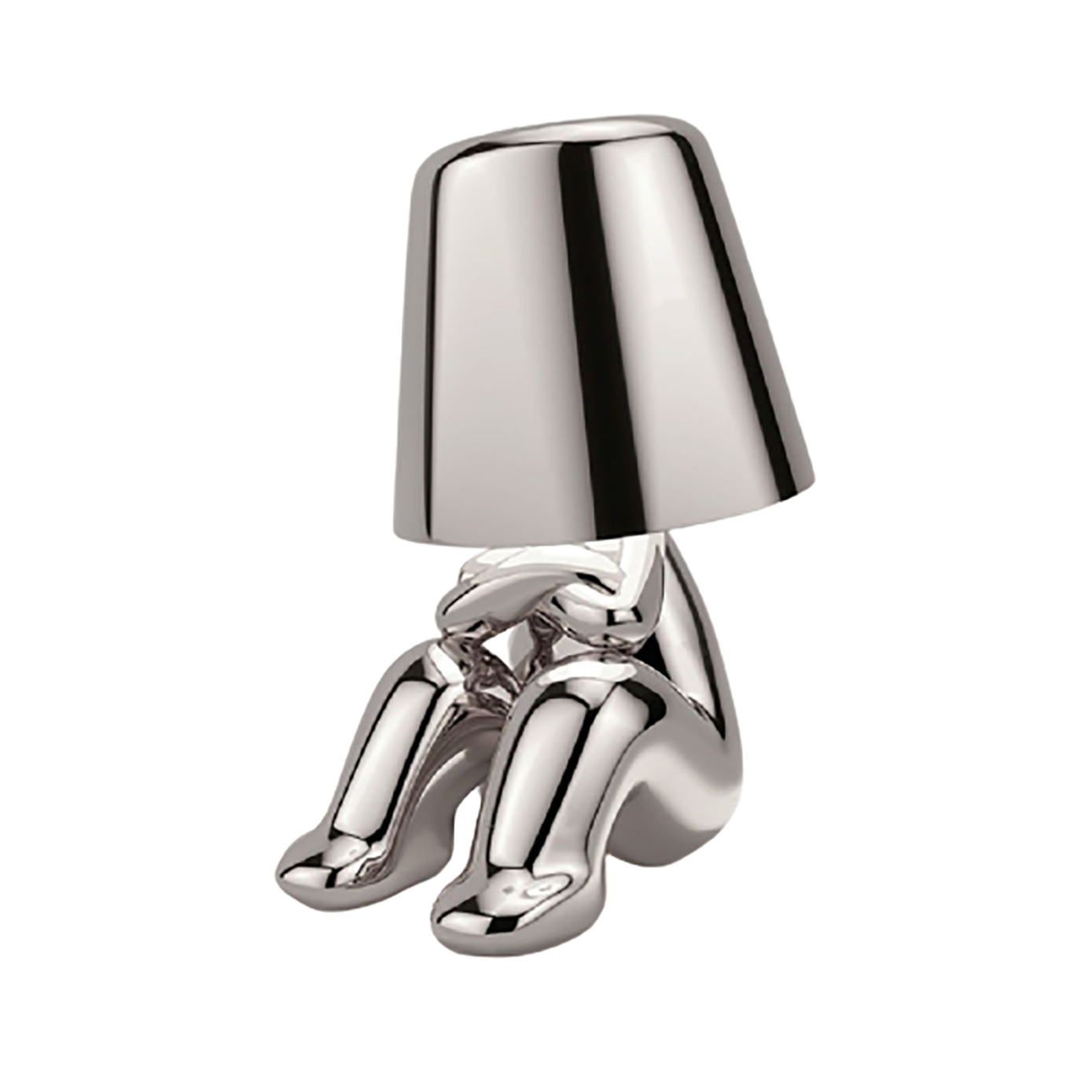 Thinker Golden Man Statue LED Table thinker Lamp
