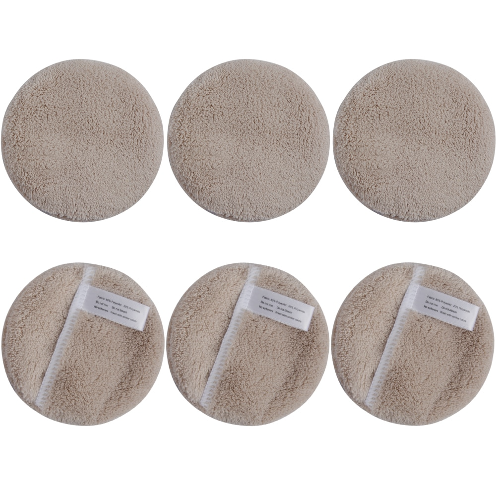 Microfiber reusable makeup remover pads face