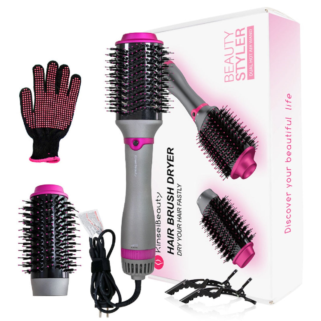 Hair Dryer Brush Set