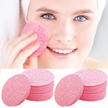 Natural Reusable Exfoliating Facial Wash Sponge Scrubber