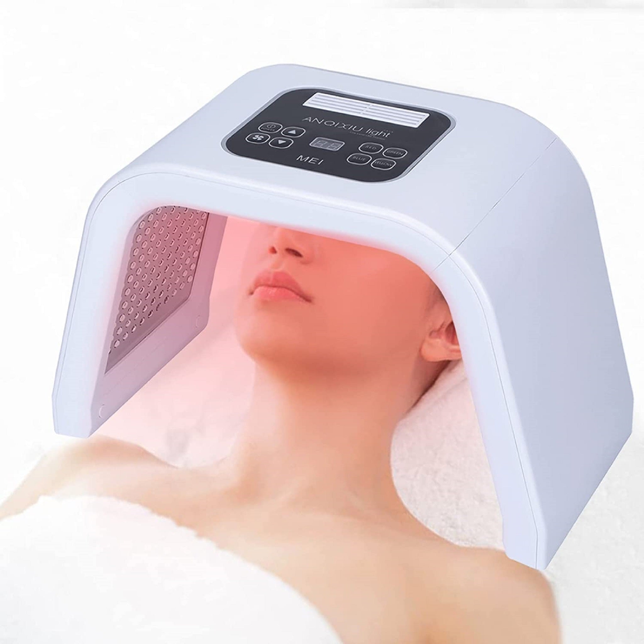 7 colours LED mask light therapy facial skin care