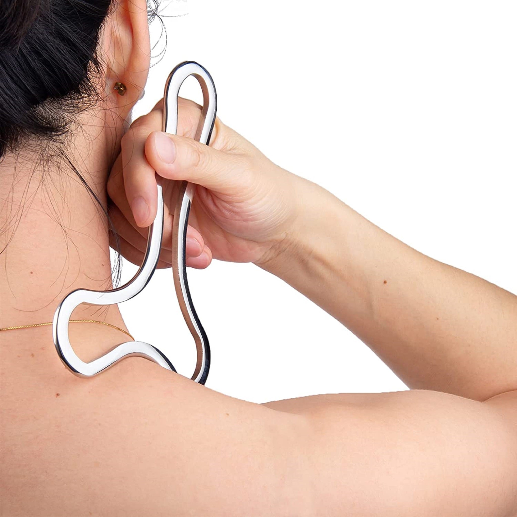 Medical grade gua sha scraping massage tool stainless steel