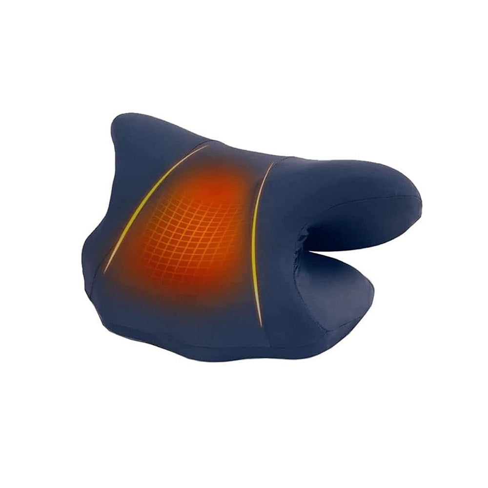 Heating neckmassage sleeping pillow shoulder stretcher traction device