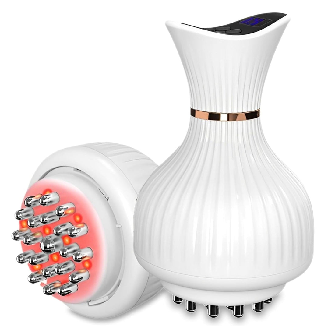 Electric Meridian Brush – Slimming Microcurrent Massager and Hot Scraping Tool