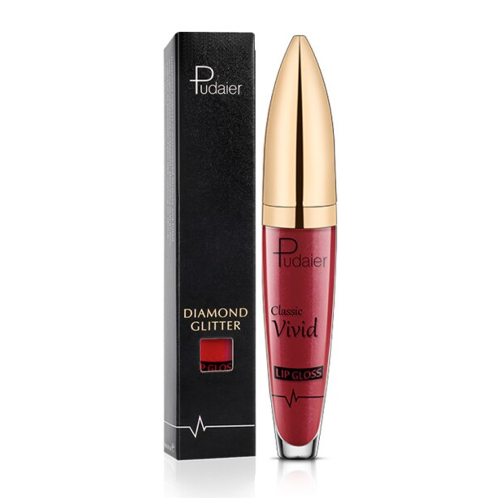 Diamond Lip Gloss Waterproof Long Lasting Glitter Lipstick