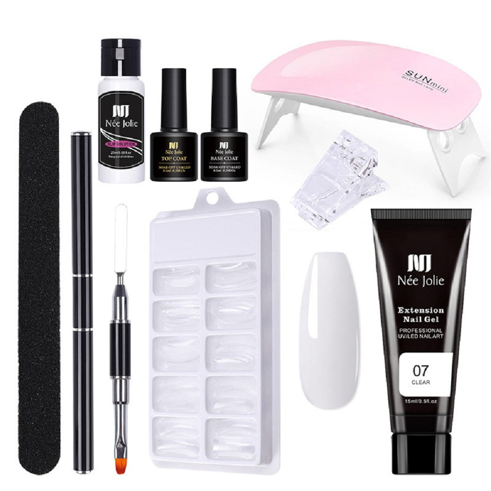 Icicosmetic Polygel Secret Nail Kit Clear