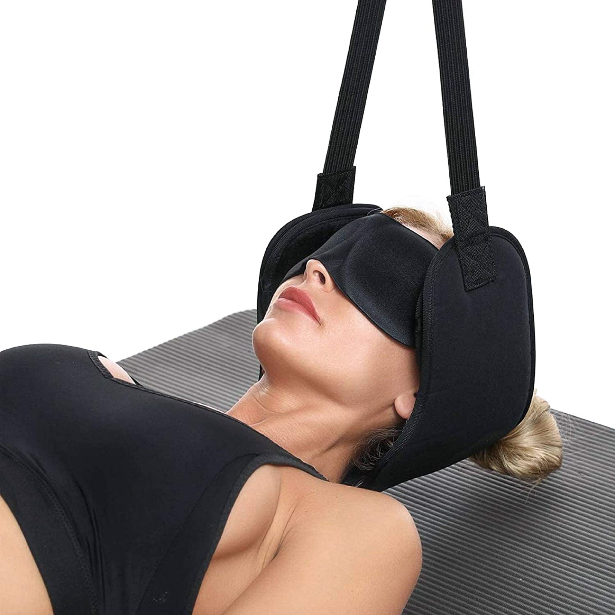 Neck cervical traction device stretcher relieve pain massager